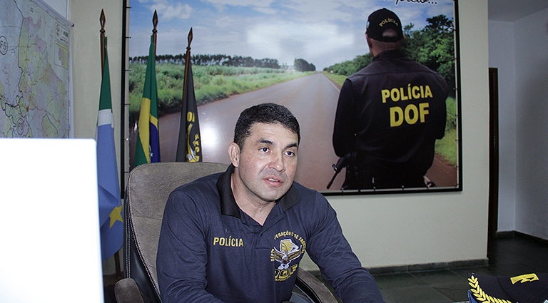 Diretor do DOF, Wagner Ferreira da Silva - Foto: Edemir Rodrigues